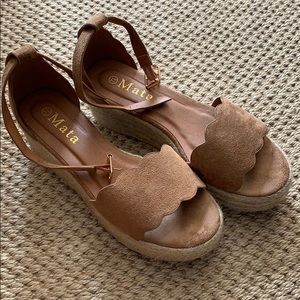 Espadrilles - worn once!